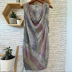French Connection Cowl Neck Sleeveless Dress